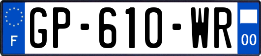 GP-610-WR
