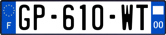 GP-610-WT