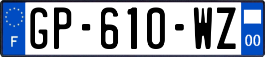 GP-610-WZ