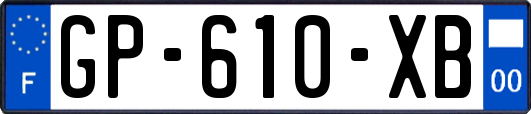 GP-610-XB