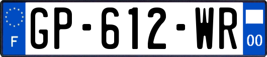 GP-612-WR