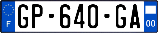 GP-640-GA