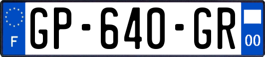 GP-640-GR