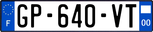 GP-640-VT
