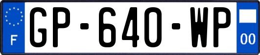 GP-640-WP