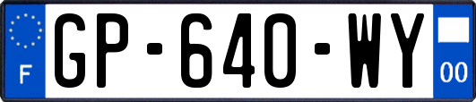GP-640-WY
