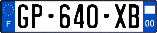 GP-640-XB