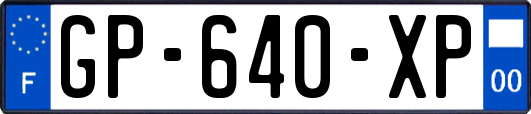 GP-640-XP