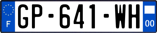 GP-641-WH