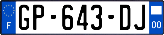GP-643-DJ