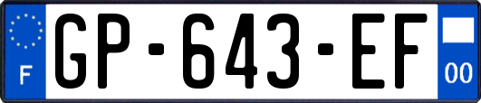 GP-643-EF