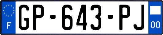 GP-643-PJ