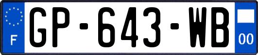 GP-643-WB