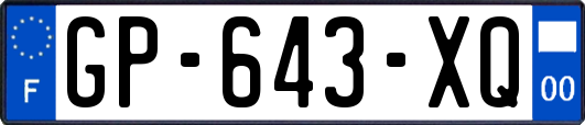 GP-643-XQ