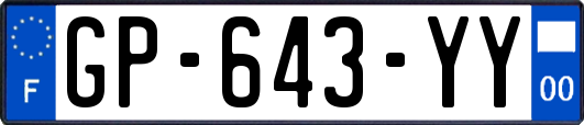 GP-643-YY
