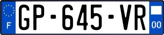 GP-645-VR