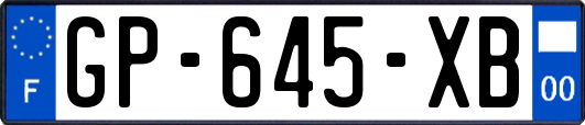 GP-645-XB