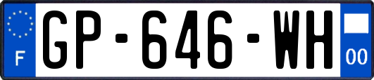 GP-646-WH