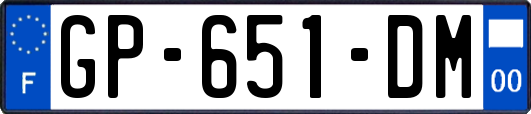 GP-651-DM
