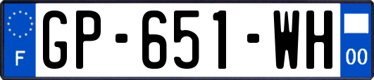 GP-651-WH