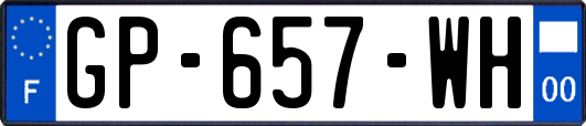 GP-657-WH