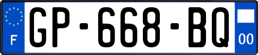 GP-668-BQ