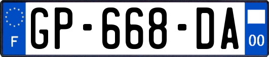 GP-668-DA