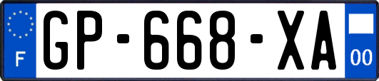 GP-668-XA