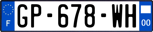 GP-678-WH