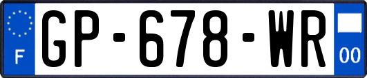 GP-678-WR