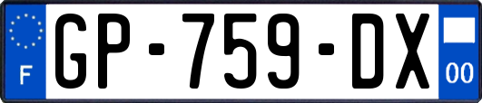 GP-759-DX