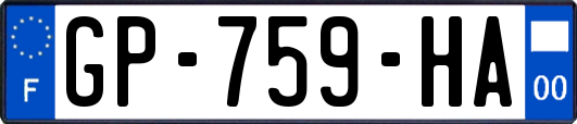 GP-759-HA