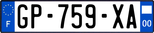 GP-759-XA