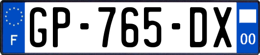 GP-765-DX