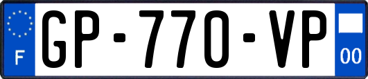GP-770-VP