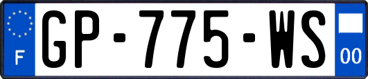 GP-775-WS