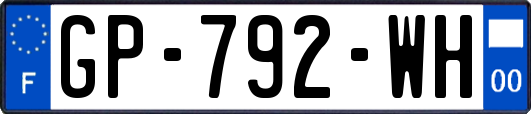 GP-792-WH