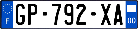 GP-792-XA