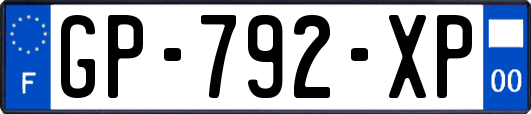 GP-792-XP