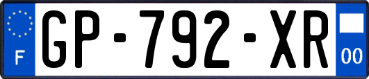 GP-792-XR