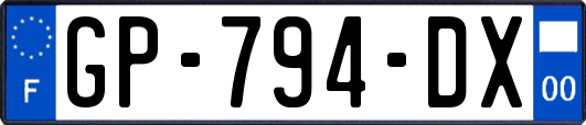GP-794-DX