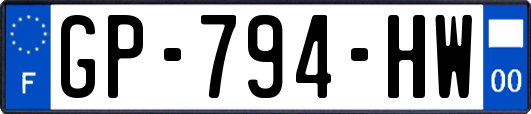 GP-794-HW
