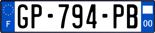 GP-794-PB
