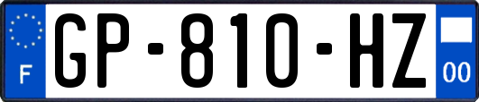GP-810-HZ
