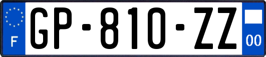GP-810-ZZ