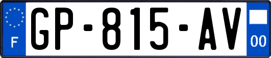 GP-815-AV