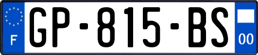 GP-815-BS