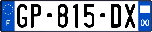 GP-815-DX