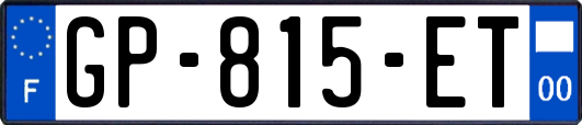 GP-815-ET