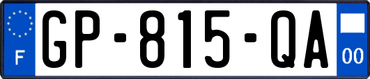 GP-815-QA